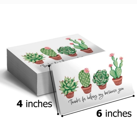 25 Than You cards 4x6 - Picture 1 of 3